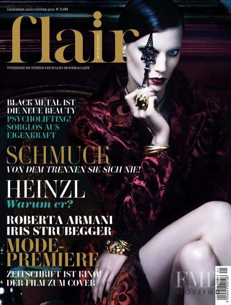 Iris Strubegger featured on the flair Austria cover from December 2009