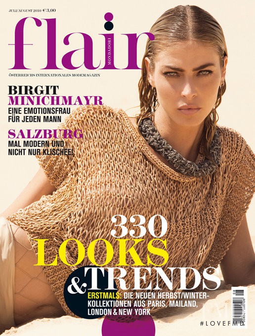 Lisa Seiffert featured on the flair Austria cover from July 2010