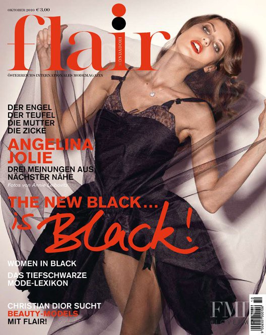 Michelle Alves featured on the flair Austria cover from October 2010