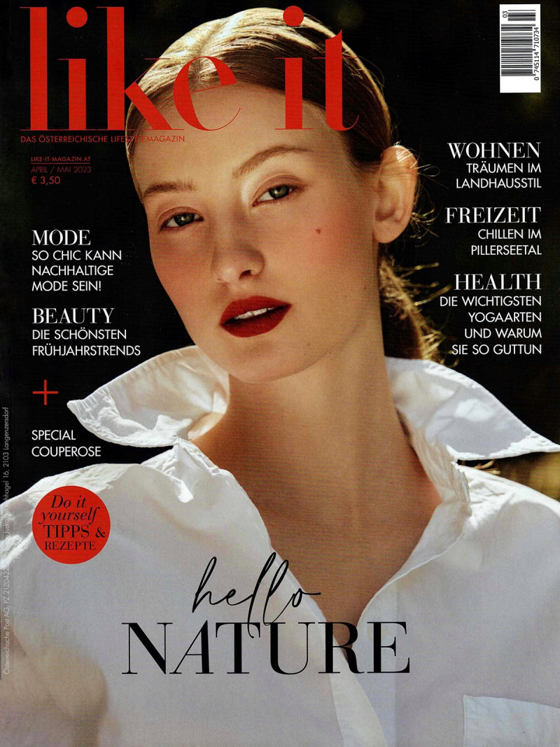 Martina Ruffini featured on the Like it cover from April 2023