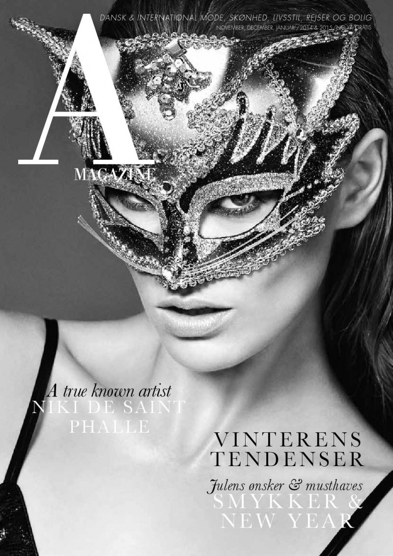  featured on the A Magazine Denmark cover from November 2014