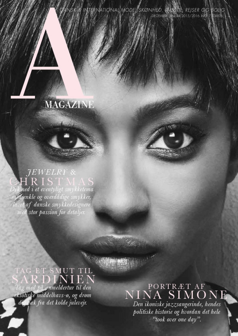  featured on the A Magazine Denmark cover from December 2015
