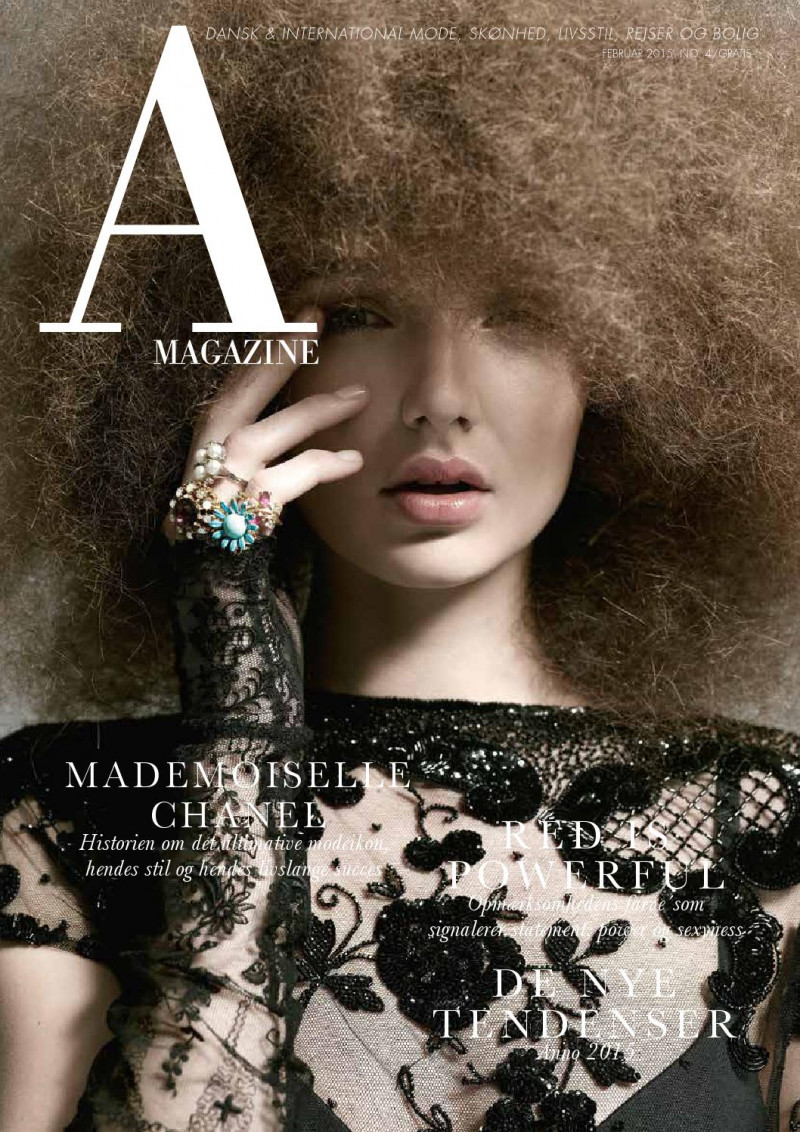  featured on the A Magazine Denmark cover from February 2015