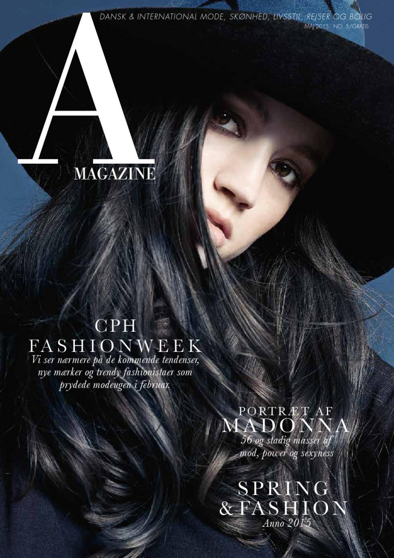  featured on the A Magazine Denmark cover from May 2015