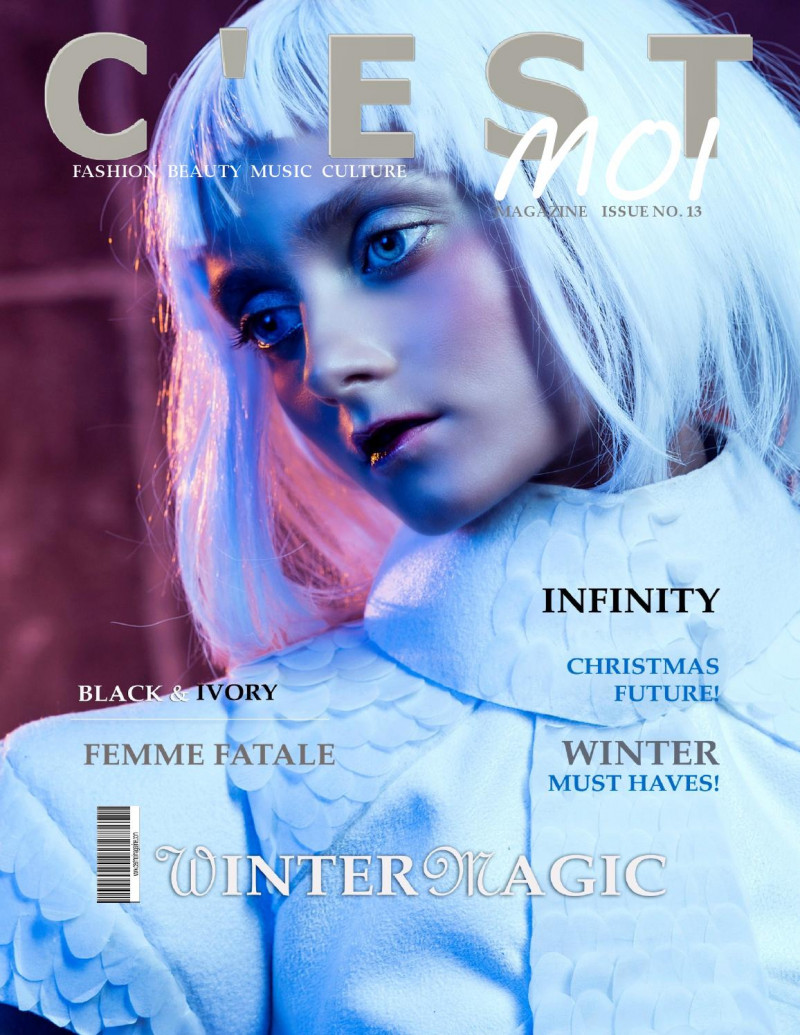 Ekaterina Cherenova featured on the C\'est Moi cover from November 2015