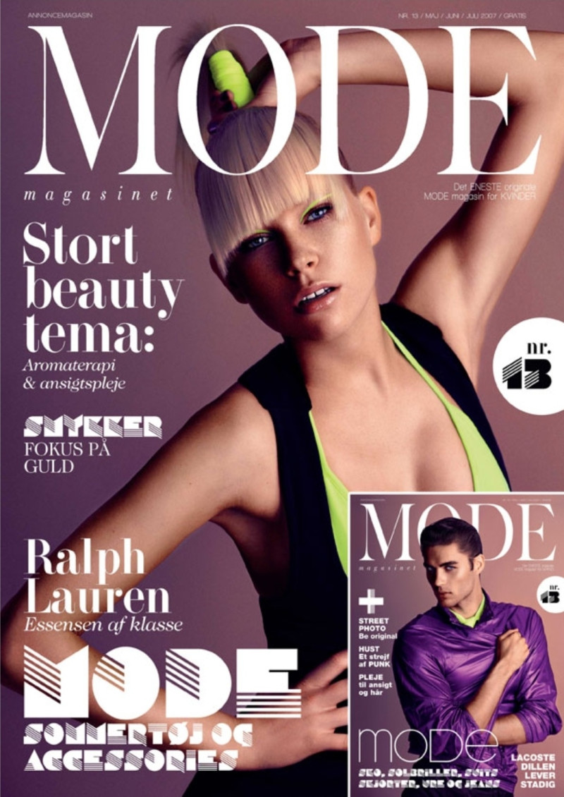  featured on the Mode Magasinet cover from May 2007