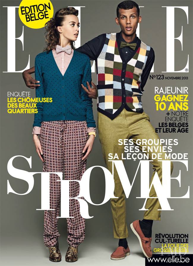  featured on the Elle Belgium cover from November 2013