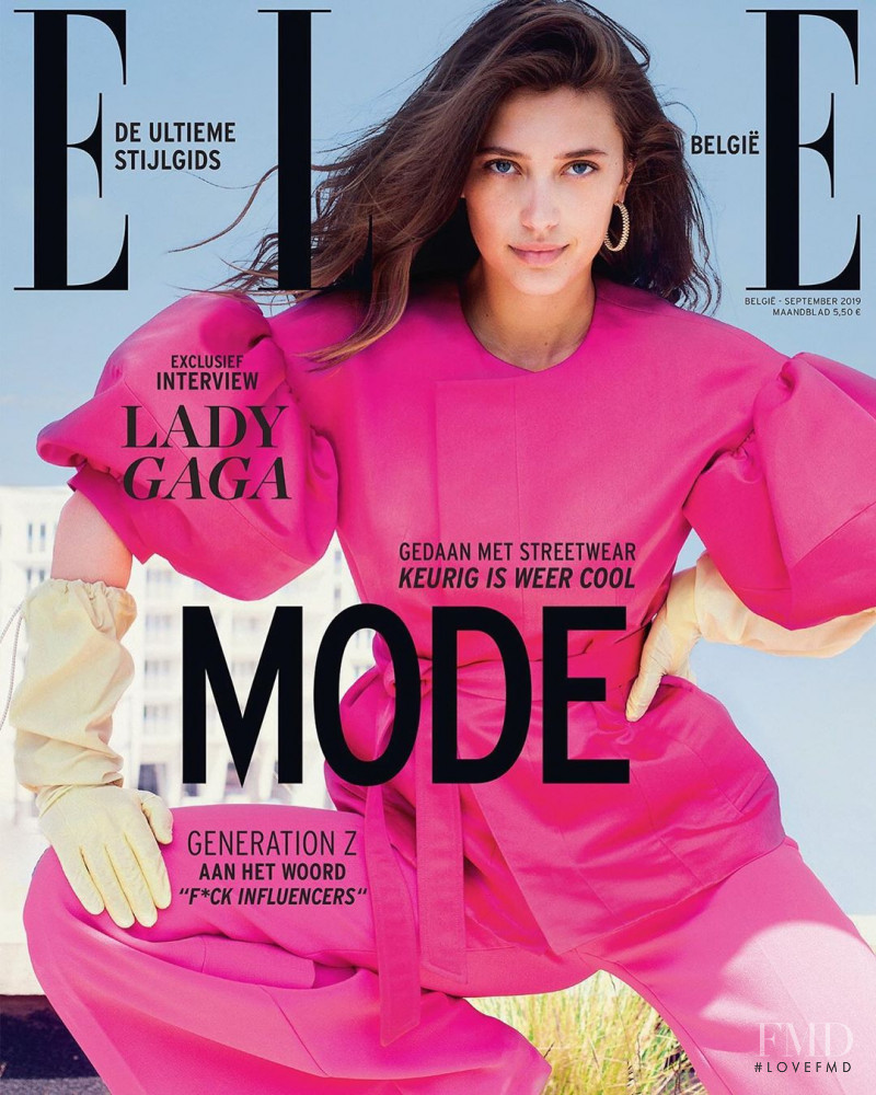  featured on the Elle Belgium cover from September 2019