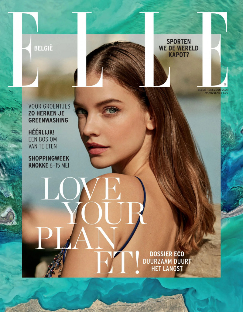 Barbara Palvin featured on the Elle Belgium cover from May 2022