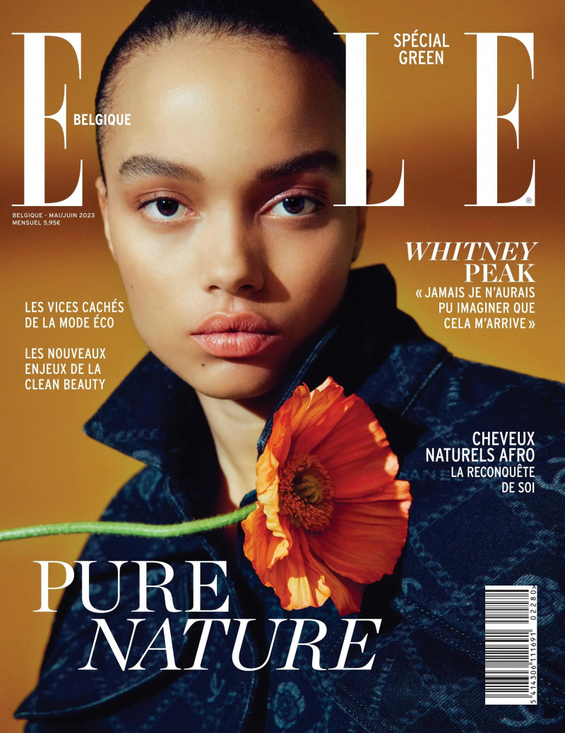  featured on the Elle Belgium cover from May 2023