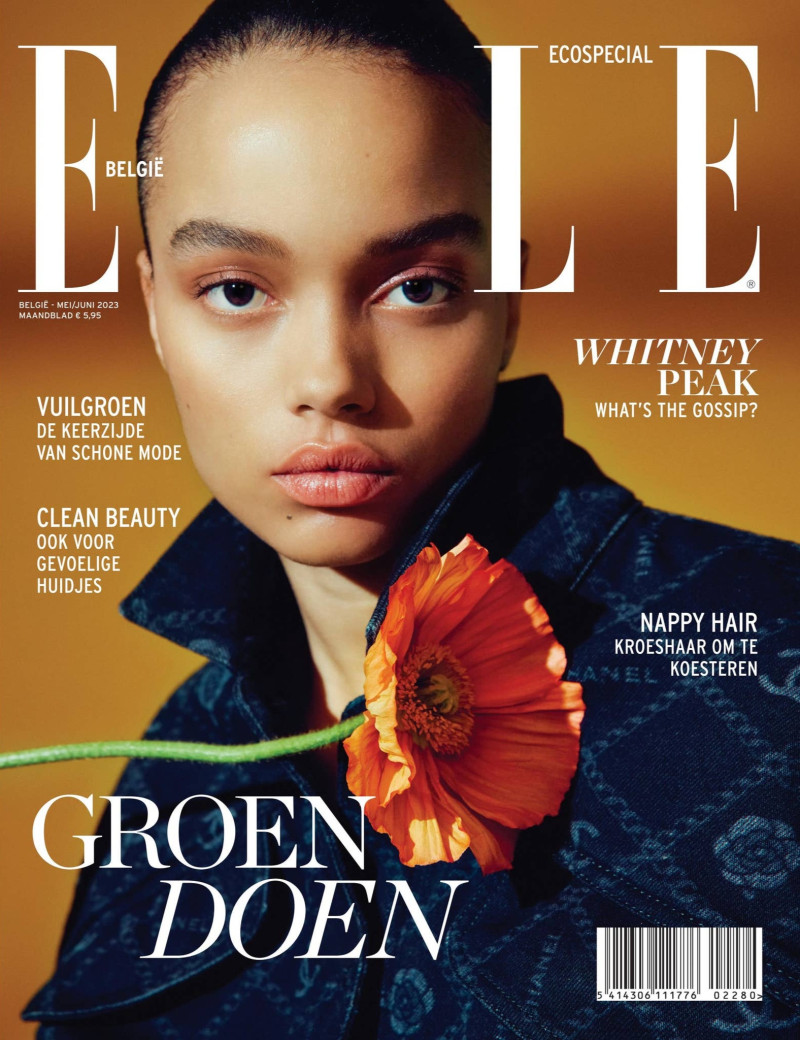  featured on the Elle Belgium cover from May 2023
