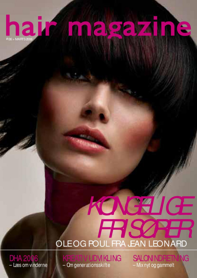  featured on the Hair Magazine cover from March 2006