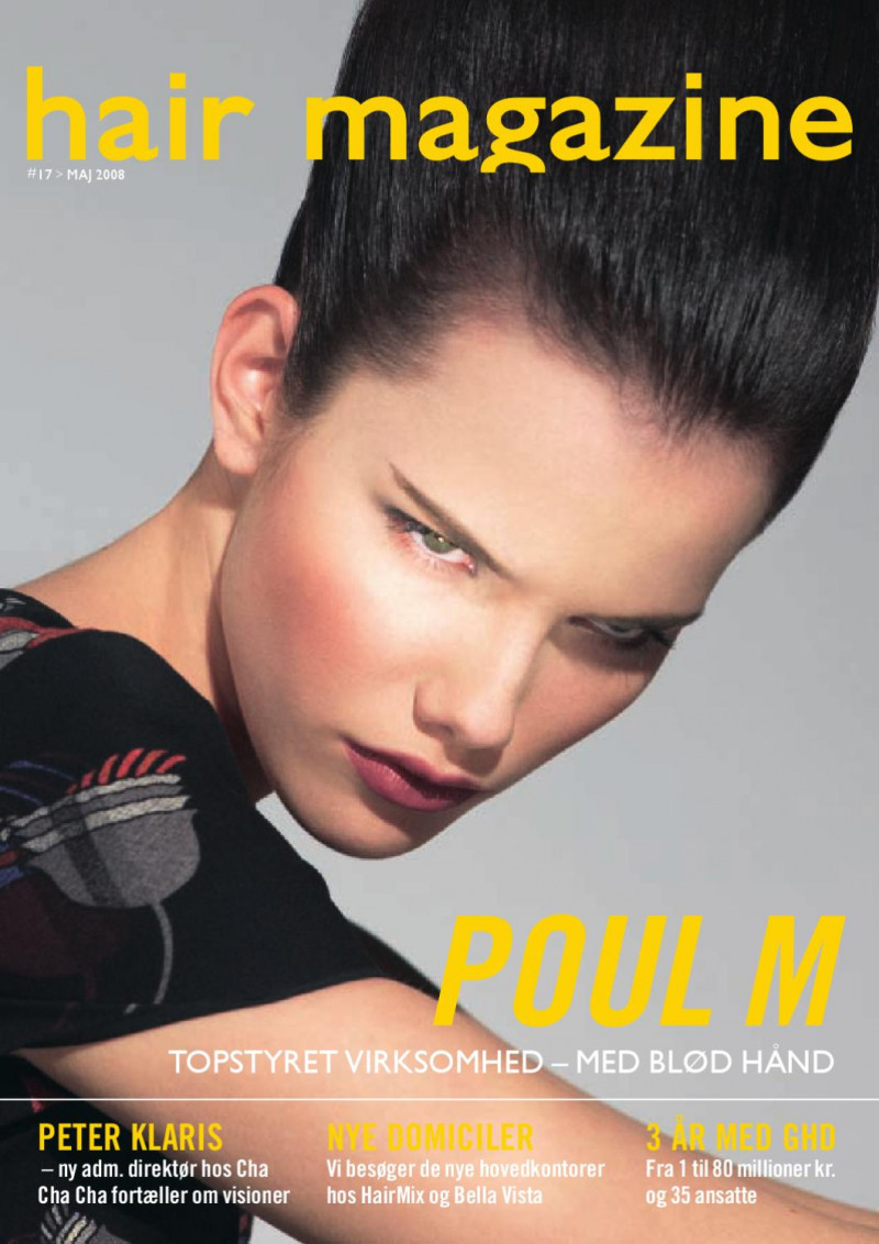  featured on the Hair Magazine cover from March 2008