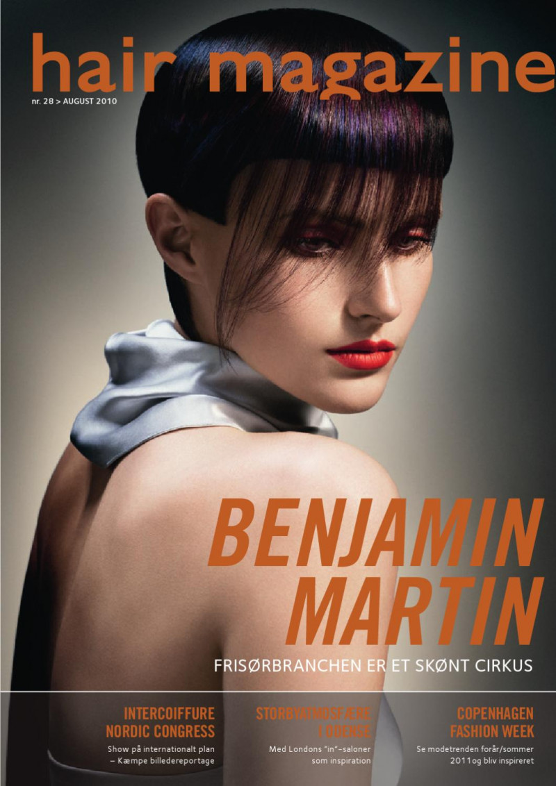 featured on the Hair Magazine cover from August 2010