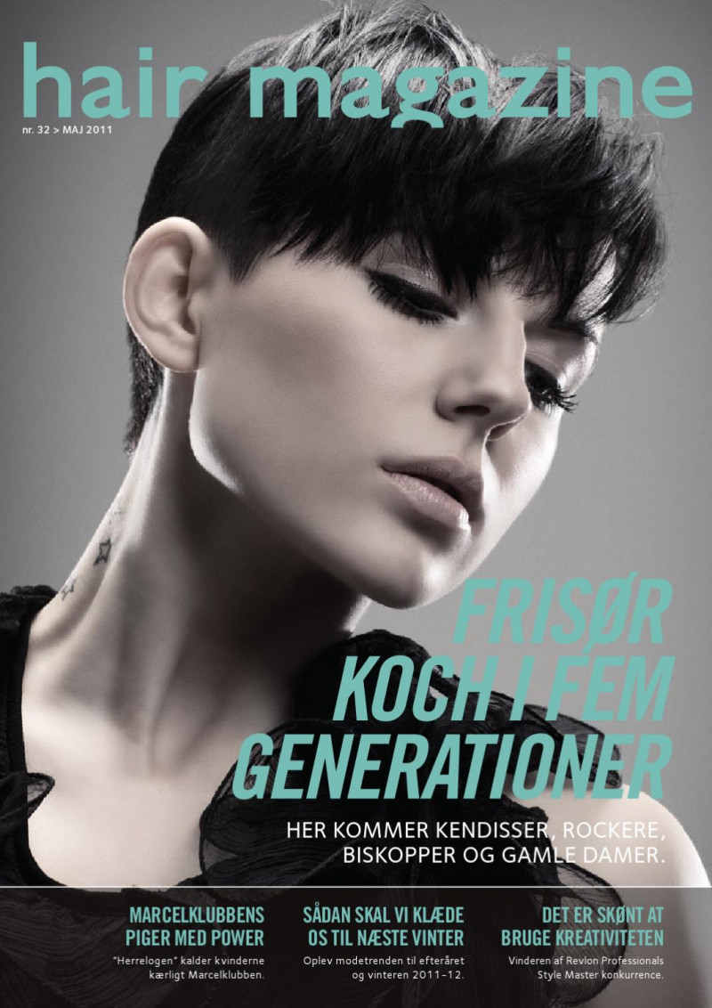  featured on the Hair Magazine cover from May 2011