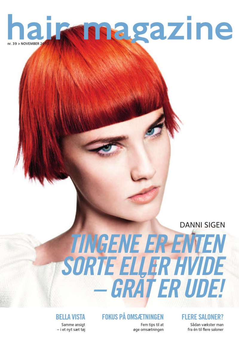  featured on the Hair Magazine cover from November 2012
