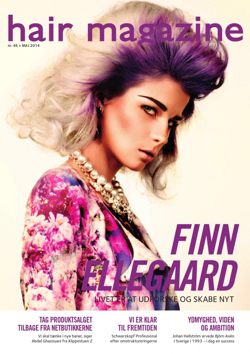  featured on the Hair Magazine cover from May 2014