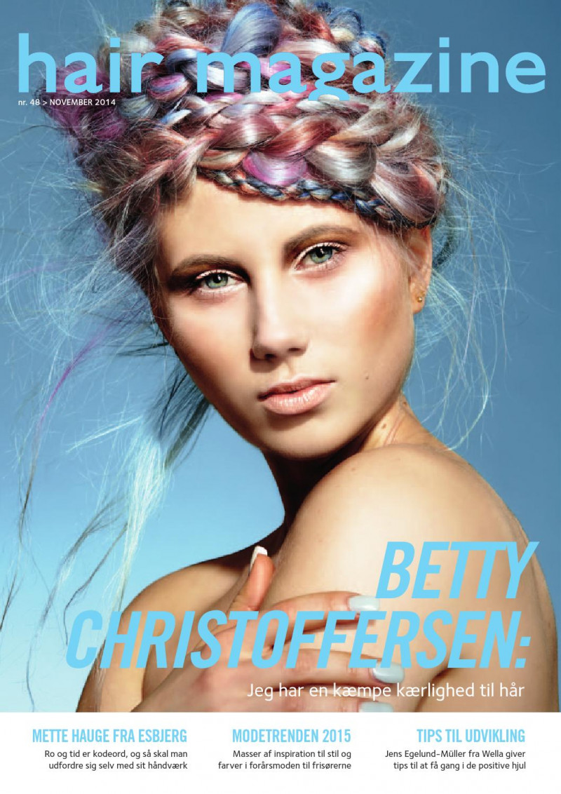  featured on the Hair Magazine cover from November 2014