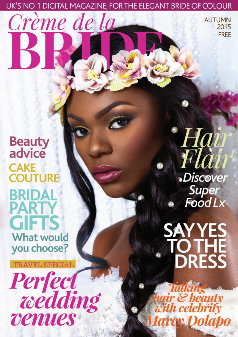  featured on the Creme De La Bride cover from September 2015