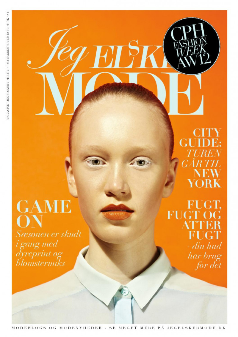  featured on the Jeg Elsker Mode cover from March 2012