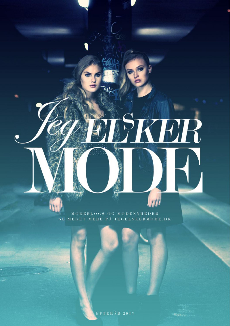  featured on the Jeg Elsker Mode cover from September 2013