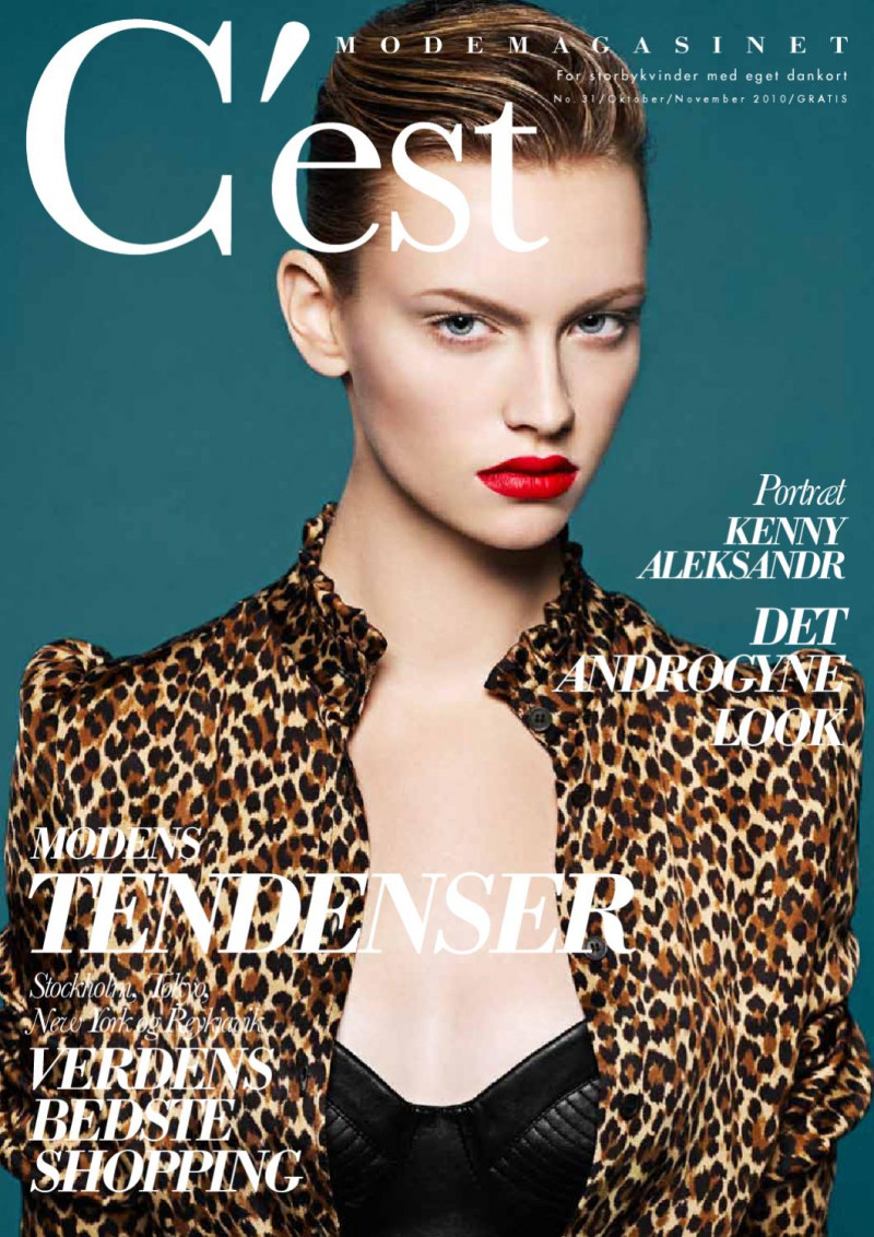  featured on the C\'est Mode Magasinet cover from October 2010