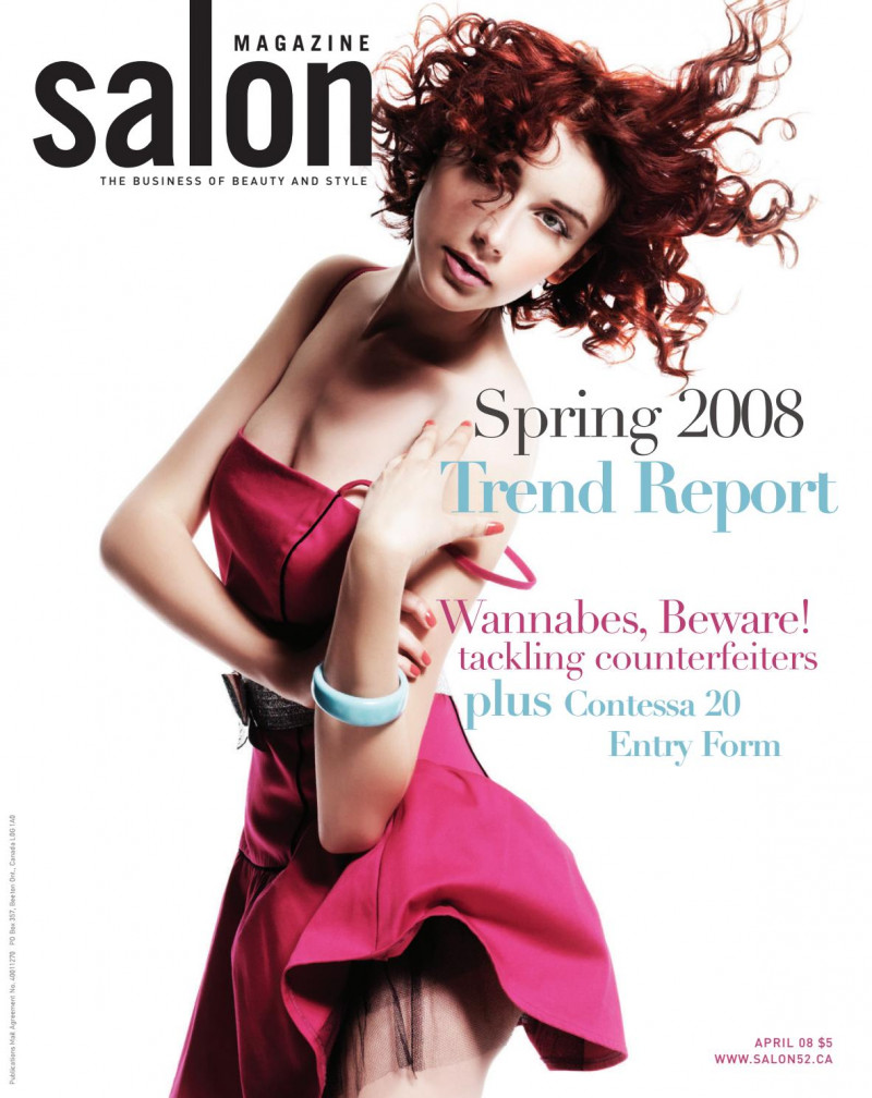  featured on the Salon Magazine cover from April 2008