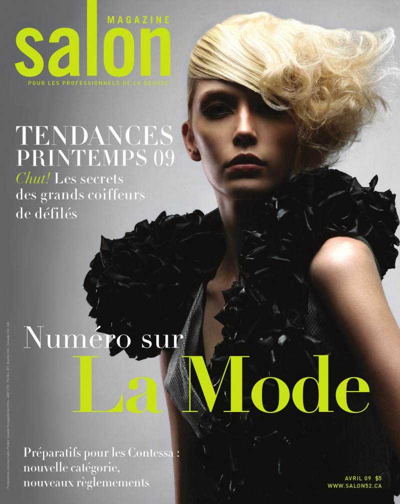  featured on the Salon Magazine cover from April 2009