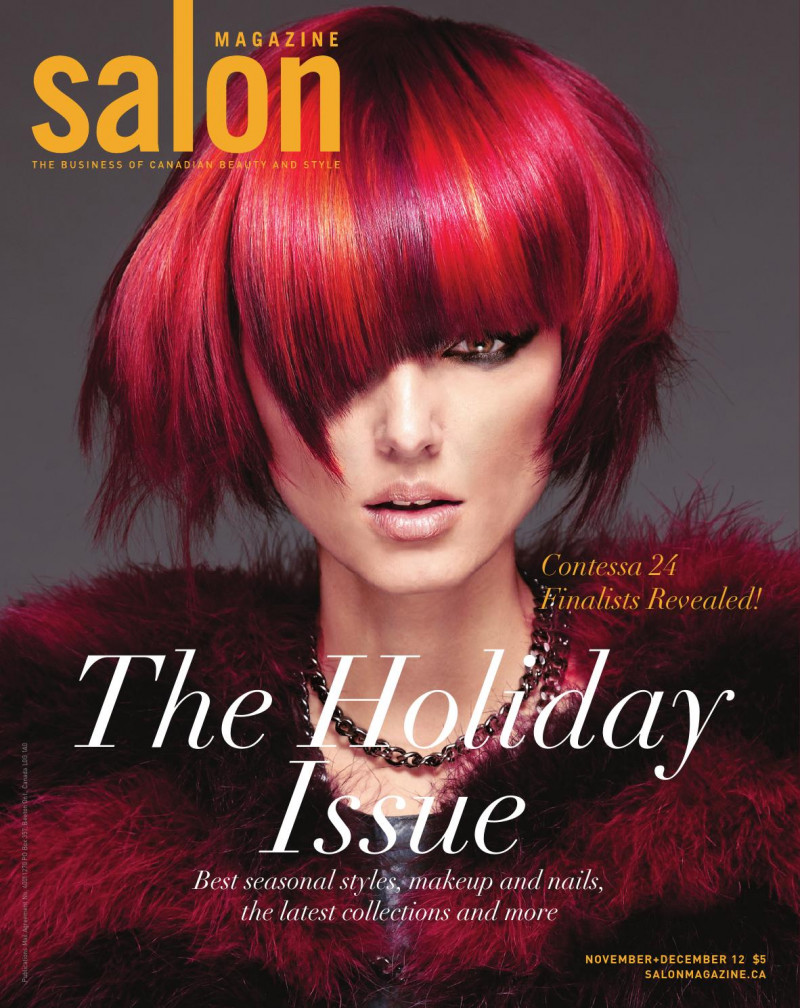  featured on the Salon Magazine cover from November 2012