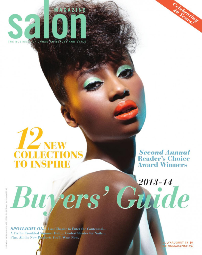  featured on the Salon Magazine cover from July 2013