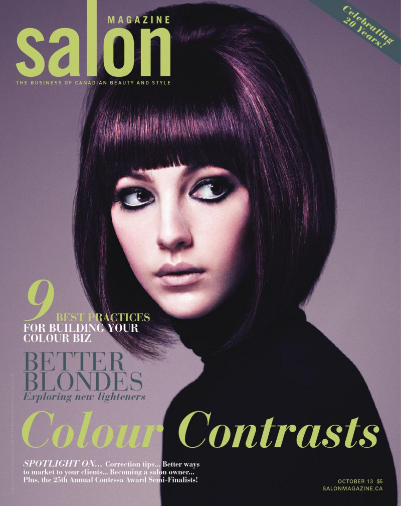  featured on the Salon Magazine cover from October 2013