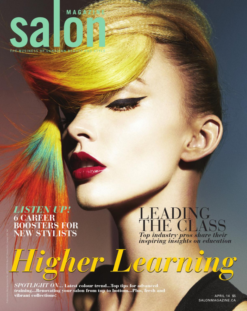  featured on the Salon Magazine cover from April 2014