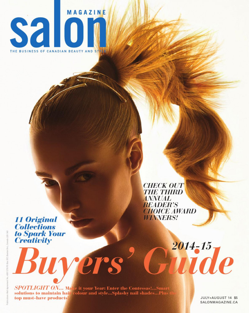  featured on the Salon Magazine cover from July 2014