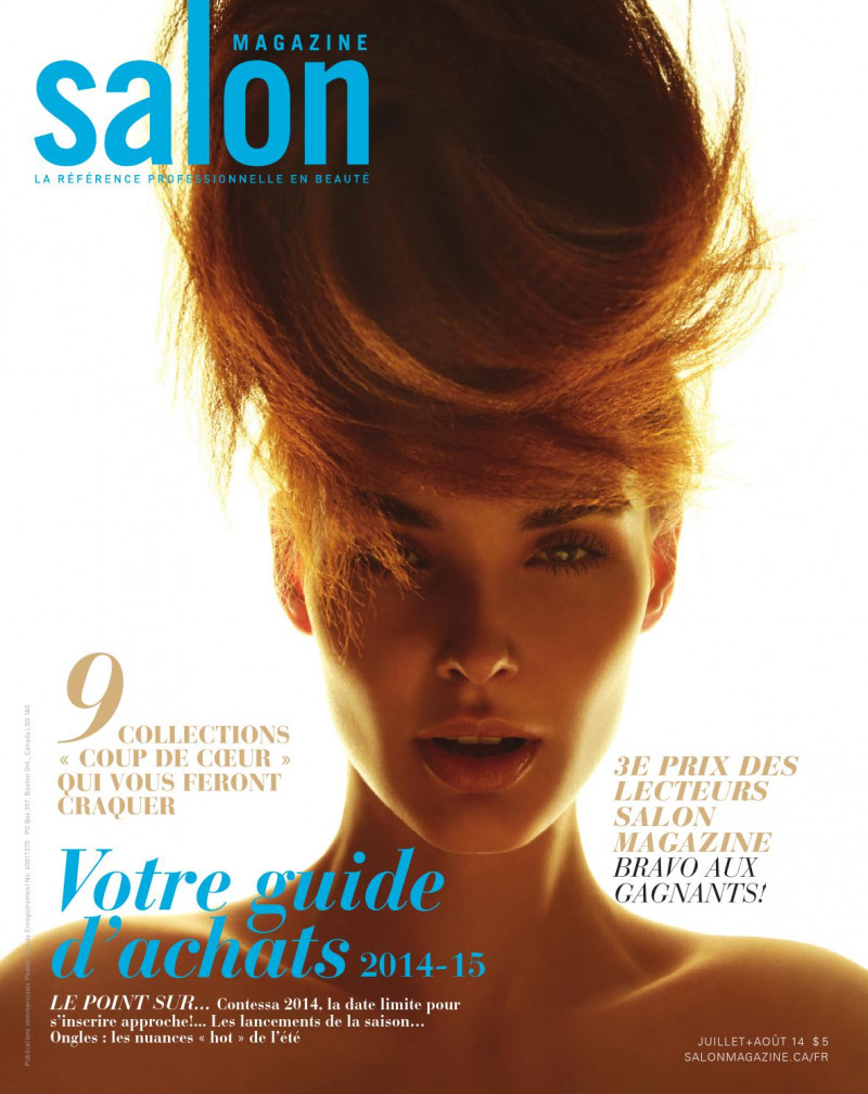  featured on the Salon Magazine cover from July 2014