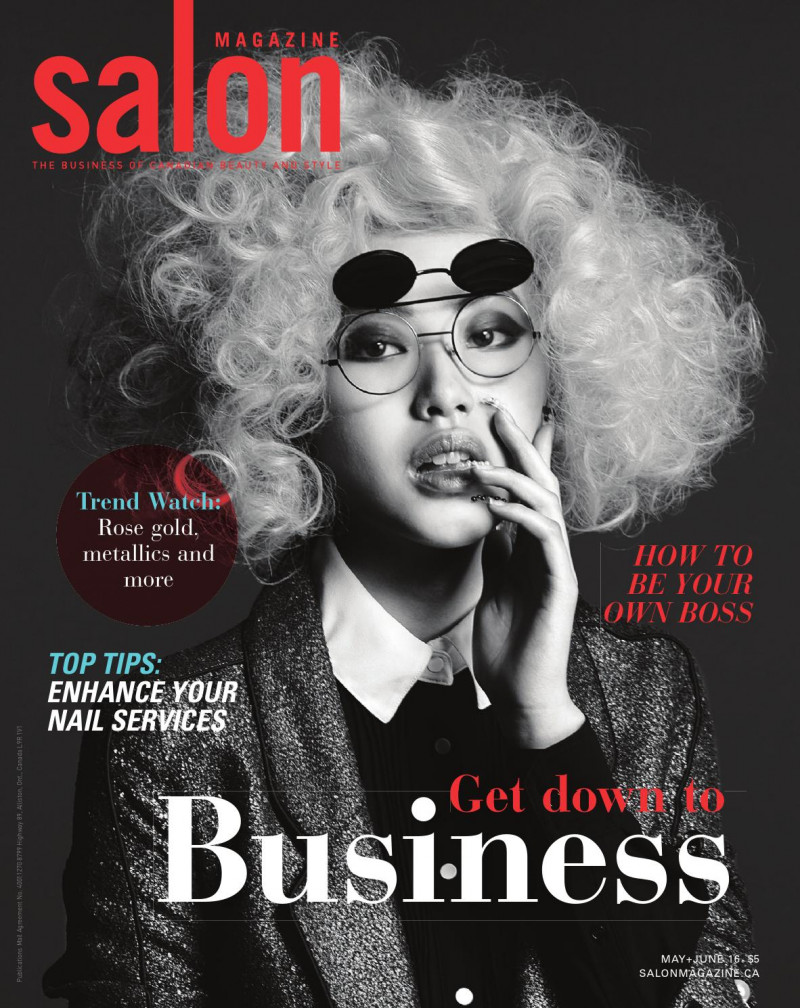  featured on the Salon Magazine cover from May 2016