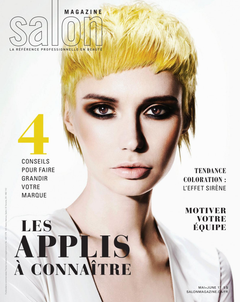  featured on the Salon Magazine cover from May 2017