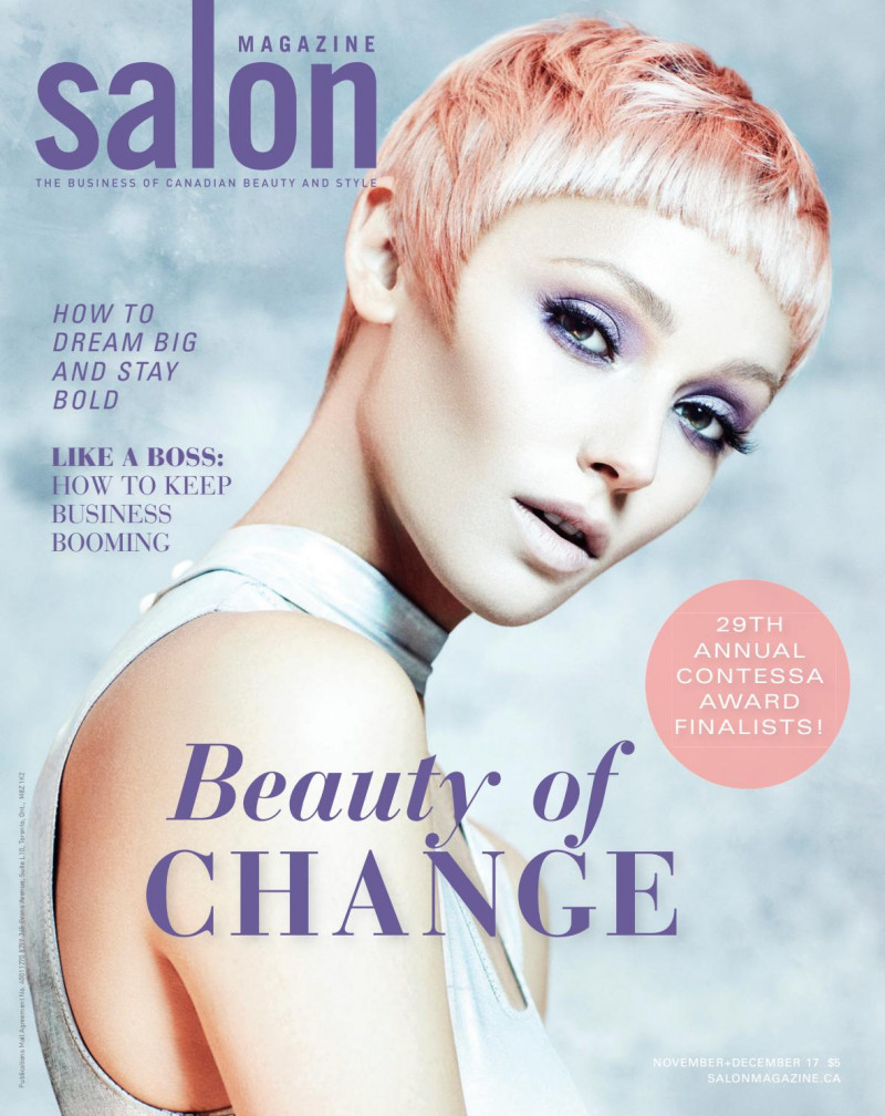  featured on the Salon Magazine cover from November 2017