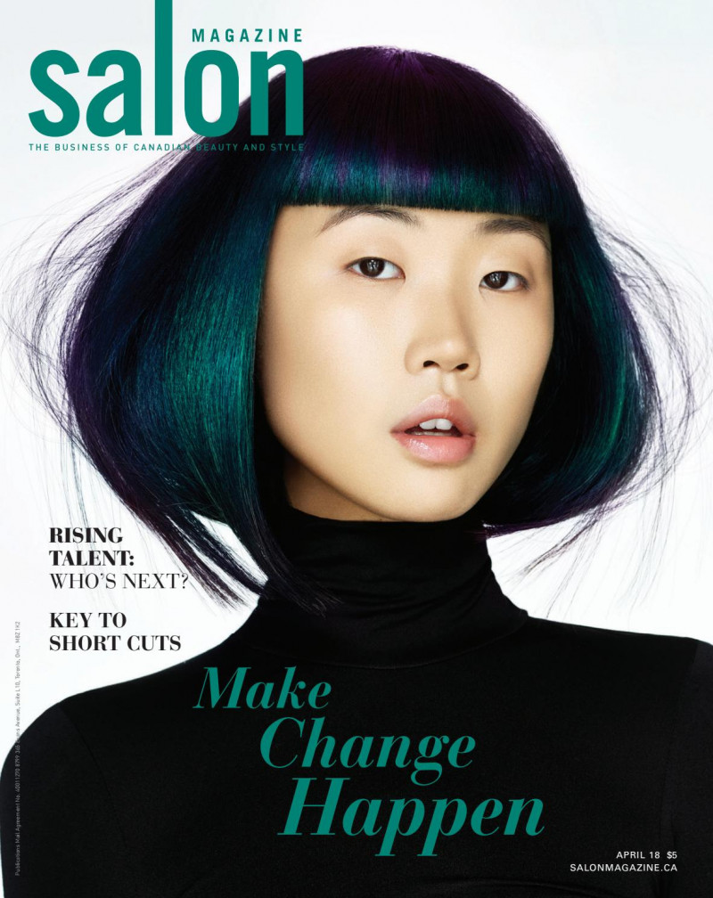  featured on the Salon Magazine cover from April 2018