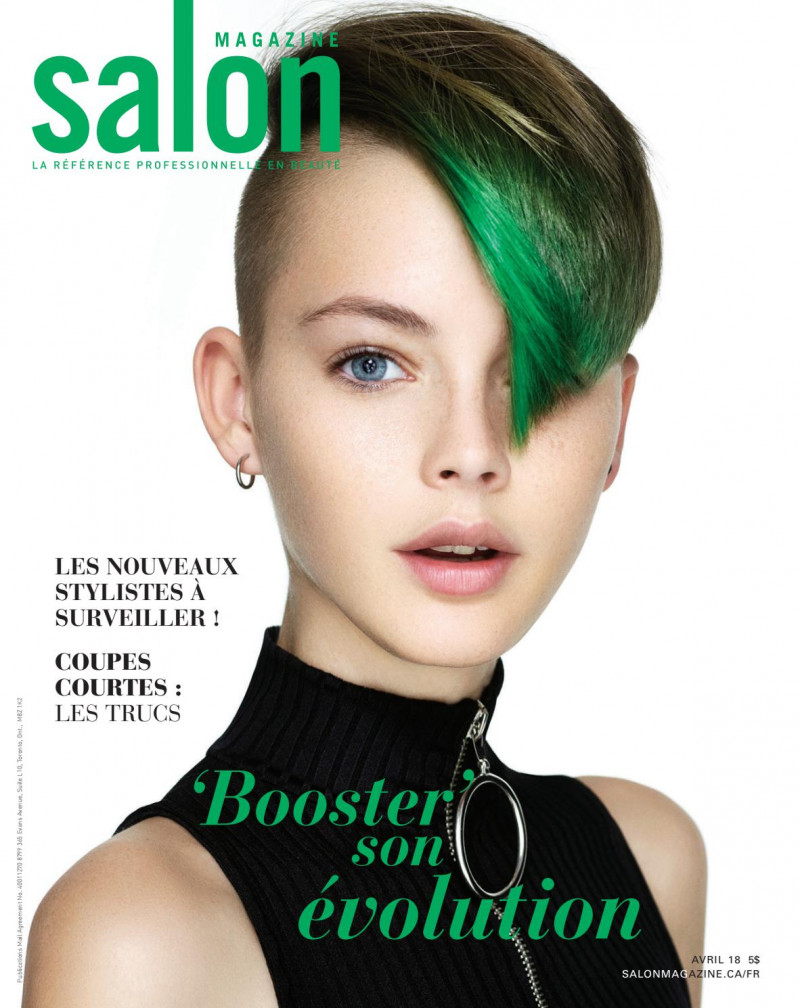  featured on the Salon Magazine cover from April 2018