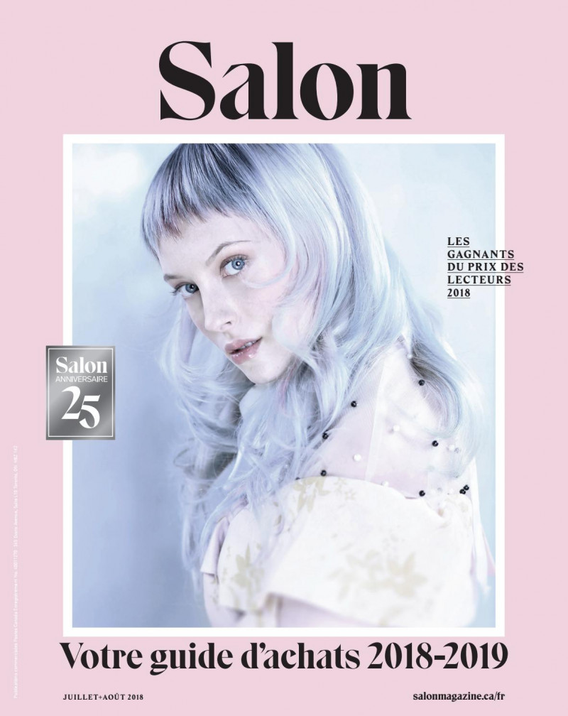  featured on the Salon Magazine cover from July 2018