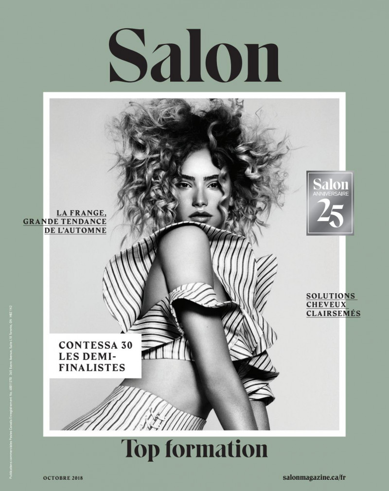  featured on the Salon Magazine cover from October 2018