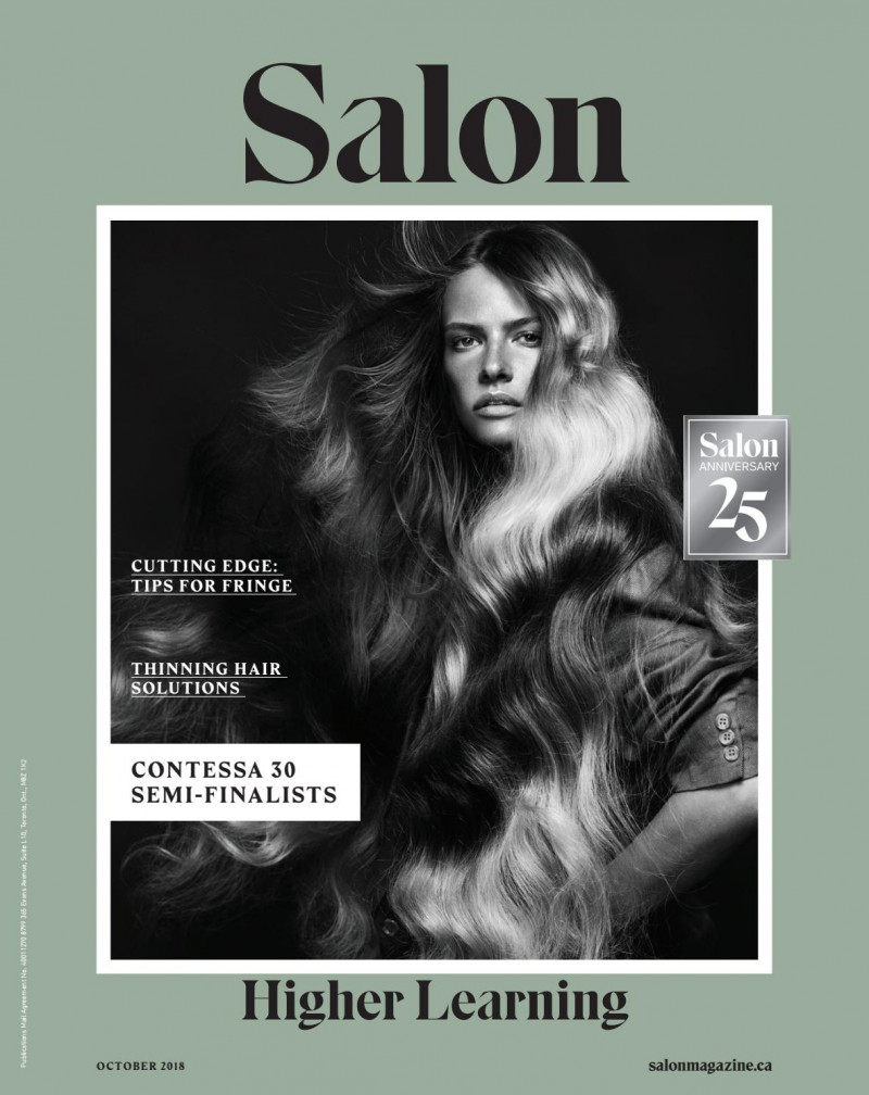  featured on the Salon Magazine cover from October 2018