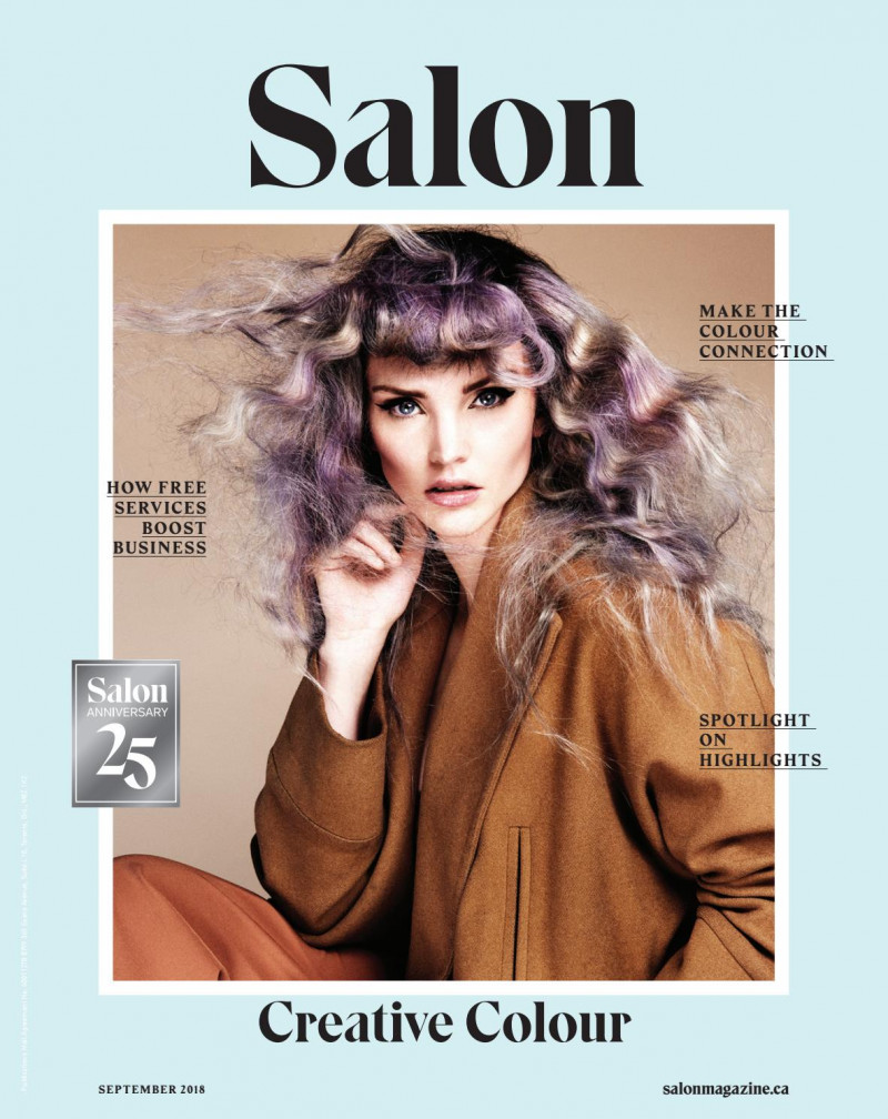  featured on the Salon Magazine cover from September 2018