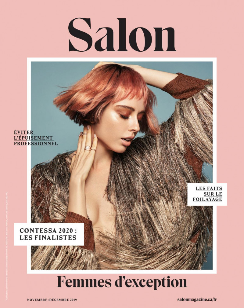  featured on the Salon Magazine cover from November 2019