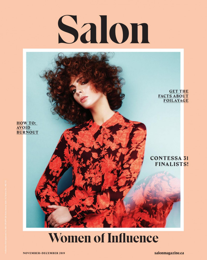  featured on the Salon Magazine cover from November 2019