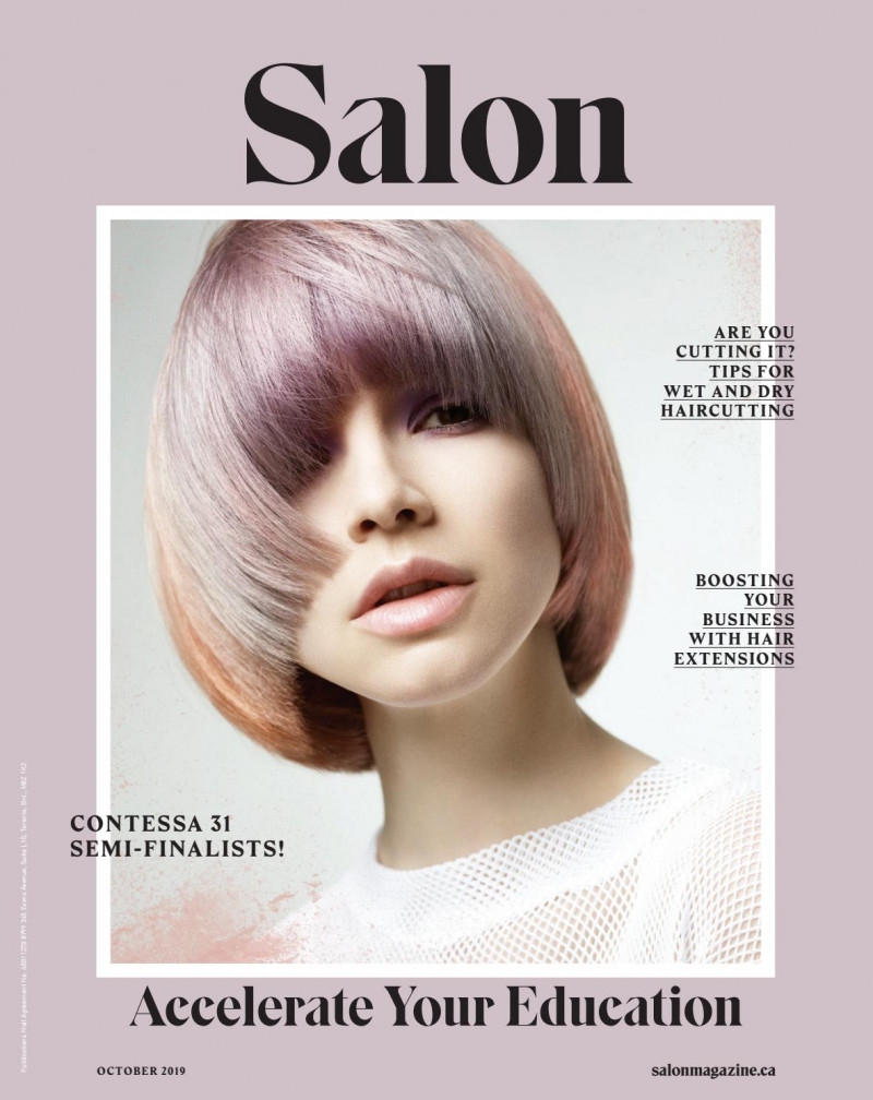  featured on the Salon Magazine cover from October 2019