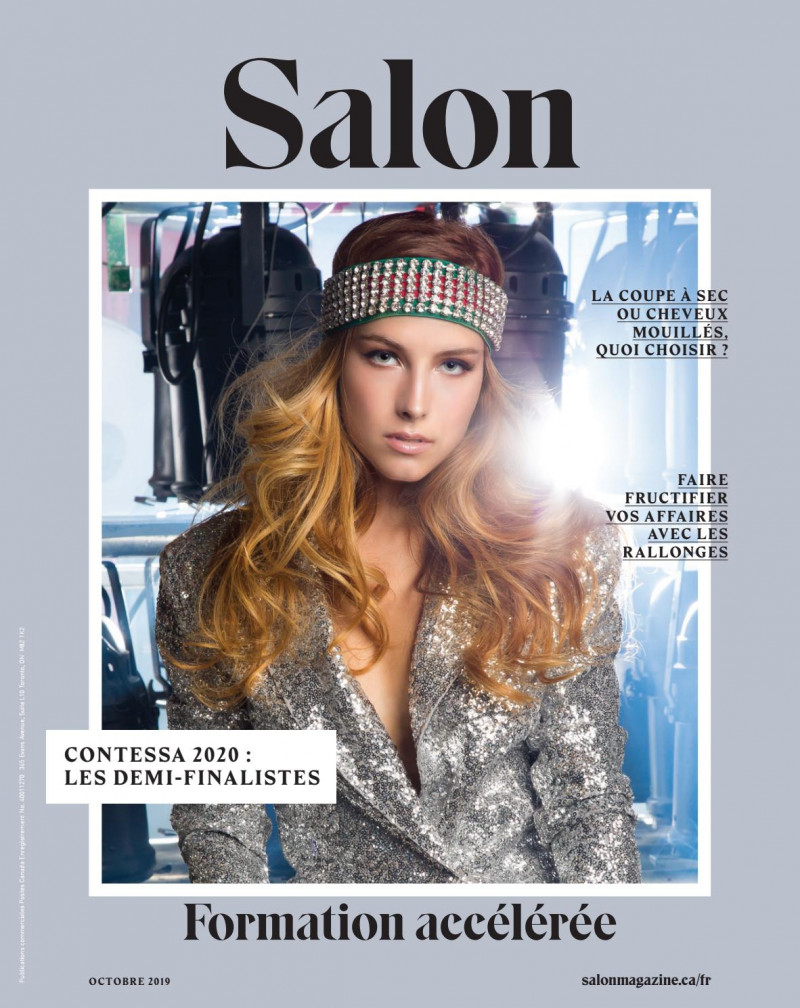  featured on the Salon Magazine cover from October 2019