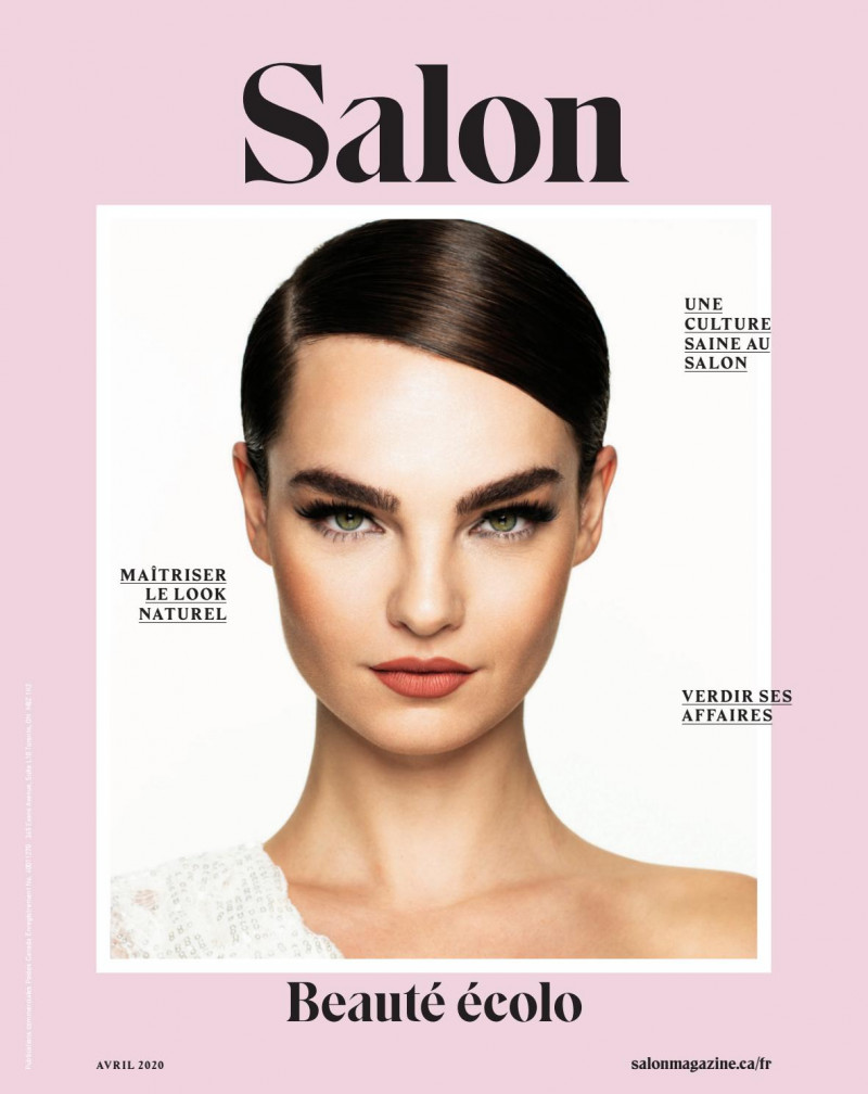  featured on the Salon Magazine cover from April 2020