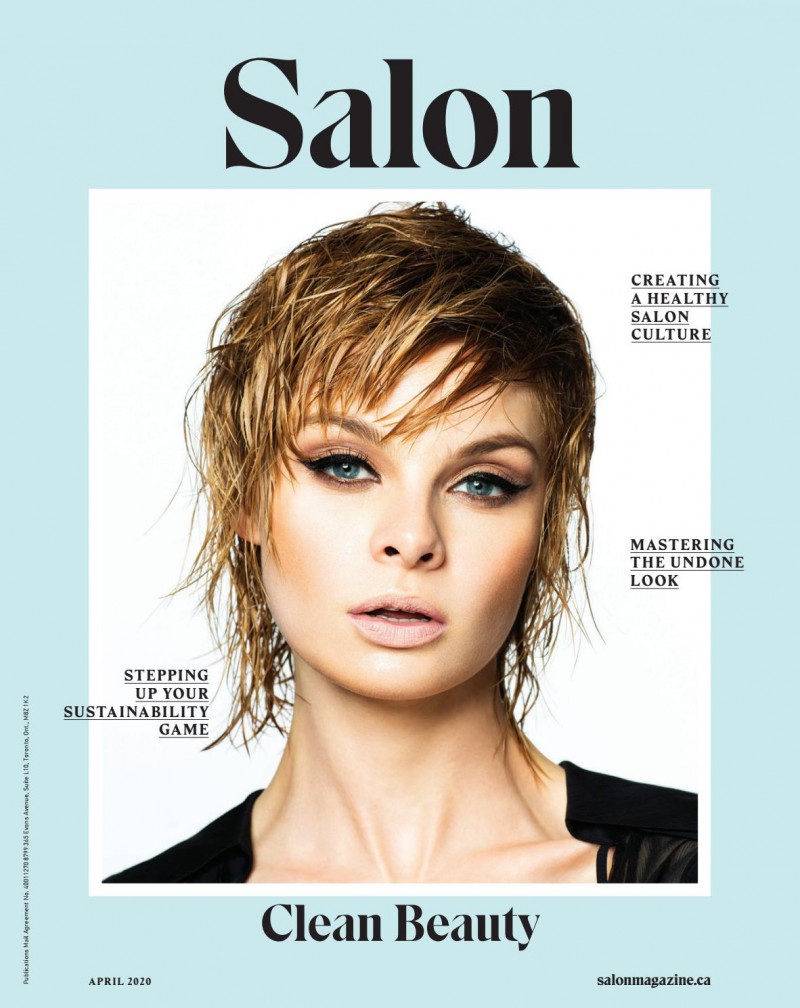  featured on the Salon Magazine cover from April 2020