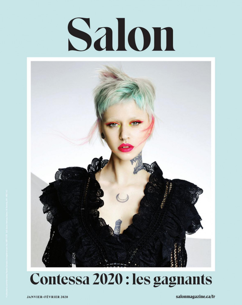  featured on the Salon Magazine cover from January 2020